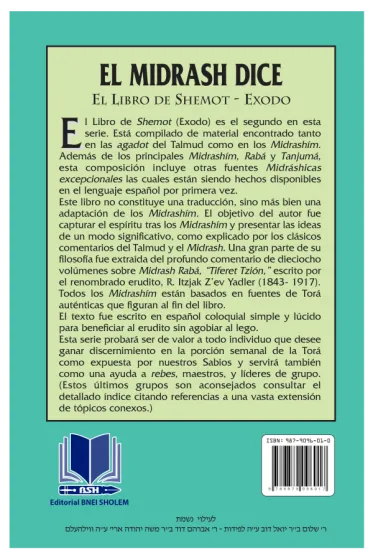 El Midrash Dice  Shemot - Exodo