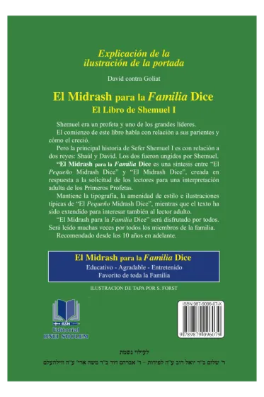 El Midrash para la Familia Dice - SHEMUEL 1 - Samuel 1