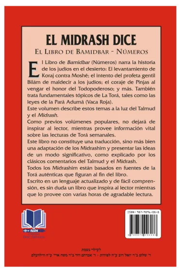 El Midrash Dice Bamidbar - Numeros