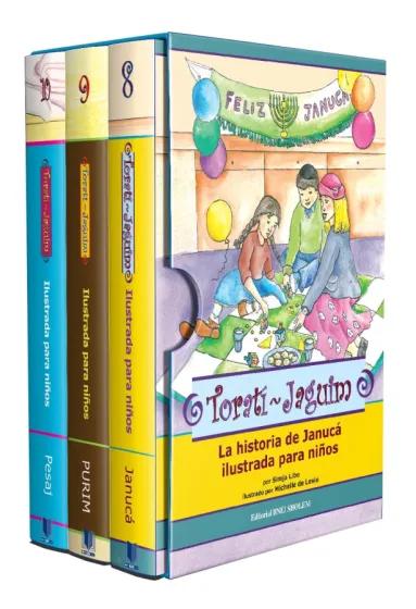 Torati Festividades Set- Januca, Purim, Pesaj