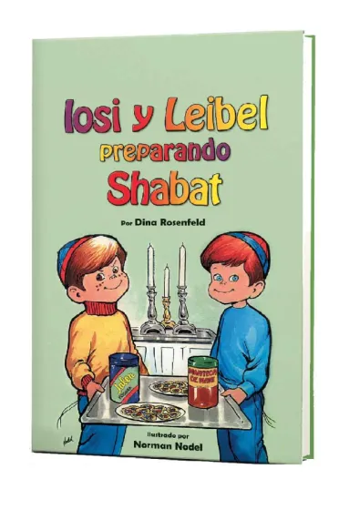Iosi y Leibel preparando Shabat